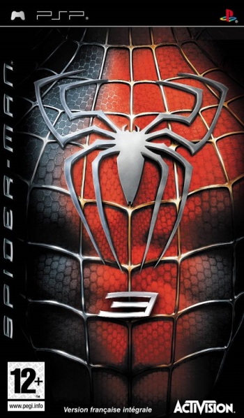 Spiderman III. psp cover